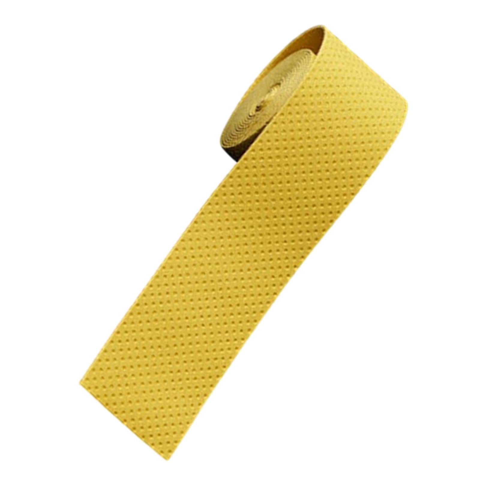 3xTennis Badminton Racket Grip Tape Table Tennis AntiSlip Grip Handle Tape Yellow