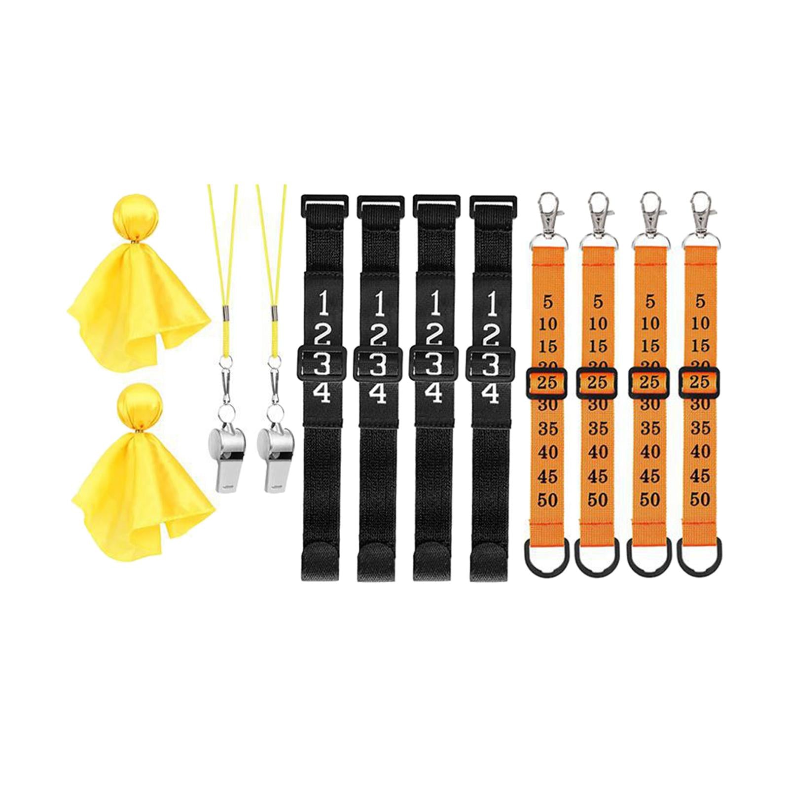Football Official Down Indicator Numbered Nylon Football Referee Chain Clips