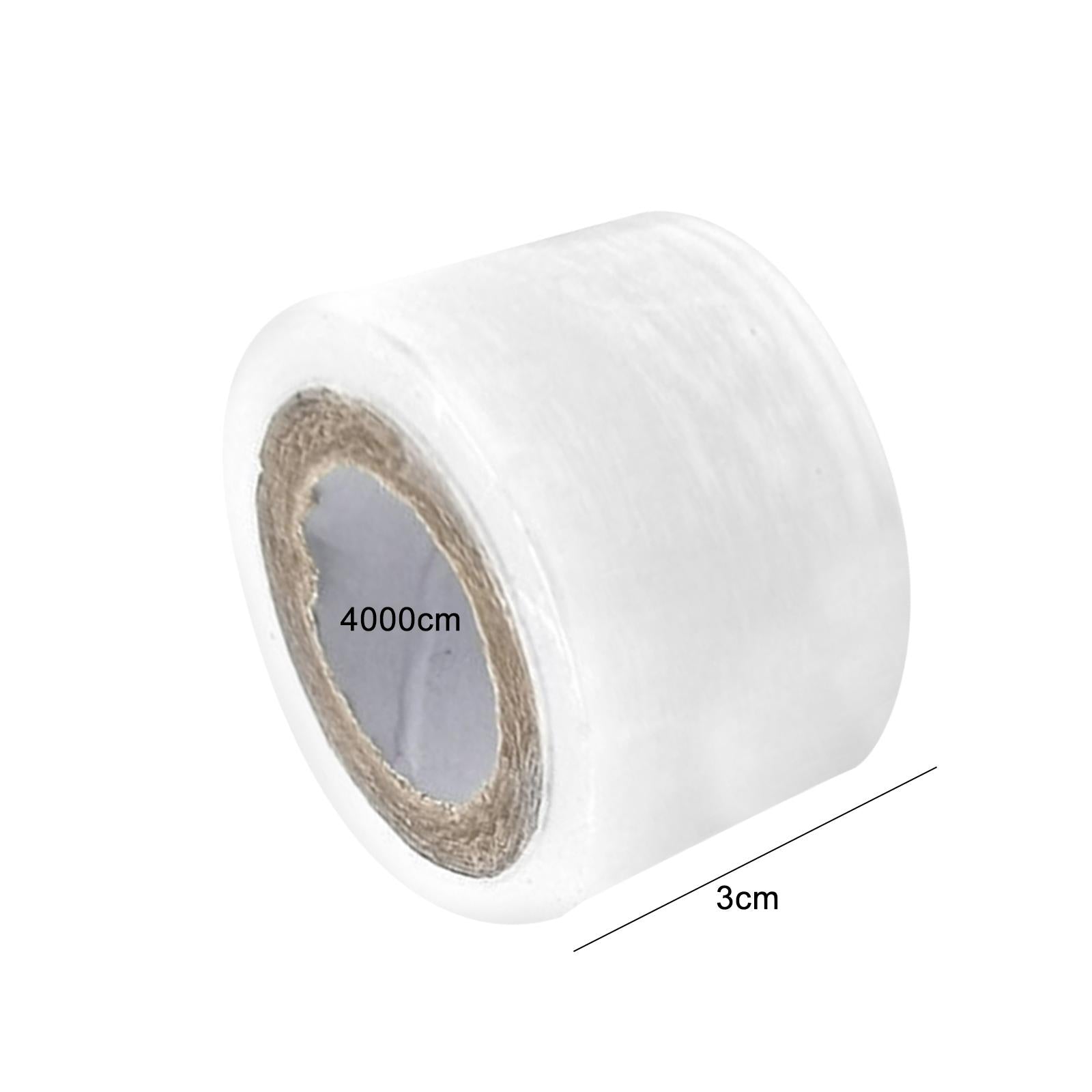 3xBadminton Grip Cushion Wrap Backing Film Wrap Overgrips Tape Clear 40M/Roll