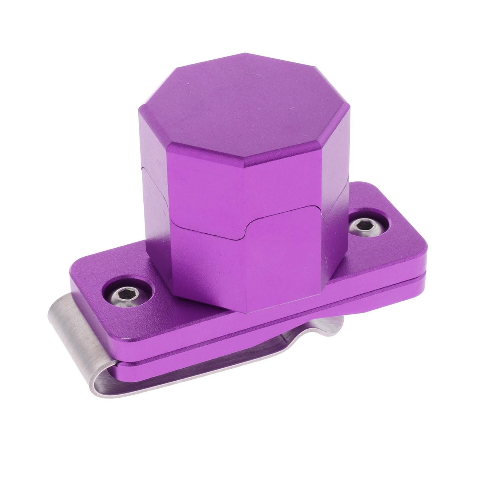 Billiards Pool Cue Chalk Holder with Belt Clip Billiard Chalk Holder