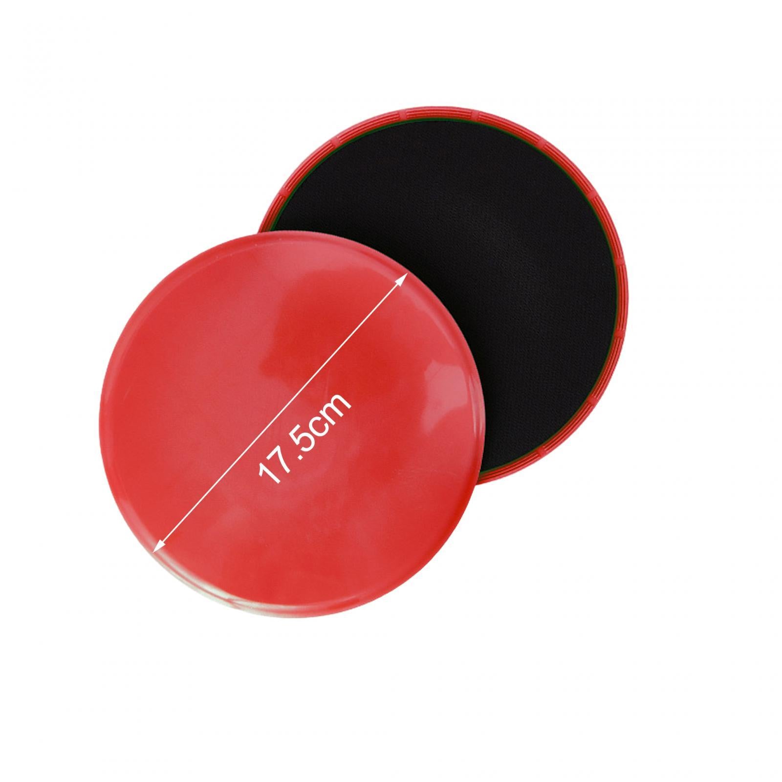 8 Shape Resistance Band and Core Sliders Durable Stretch Resistance Training Red