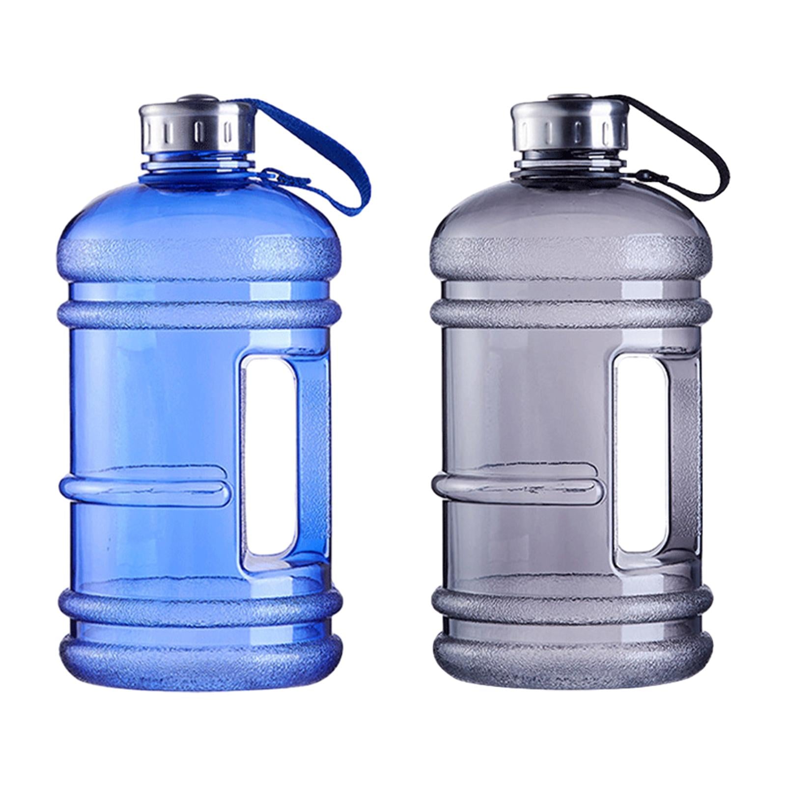 Sports Water Bottle 2200ml Large Capacity for Outdoor Sports Gym Backpacking Blue
