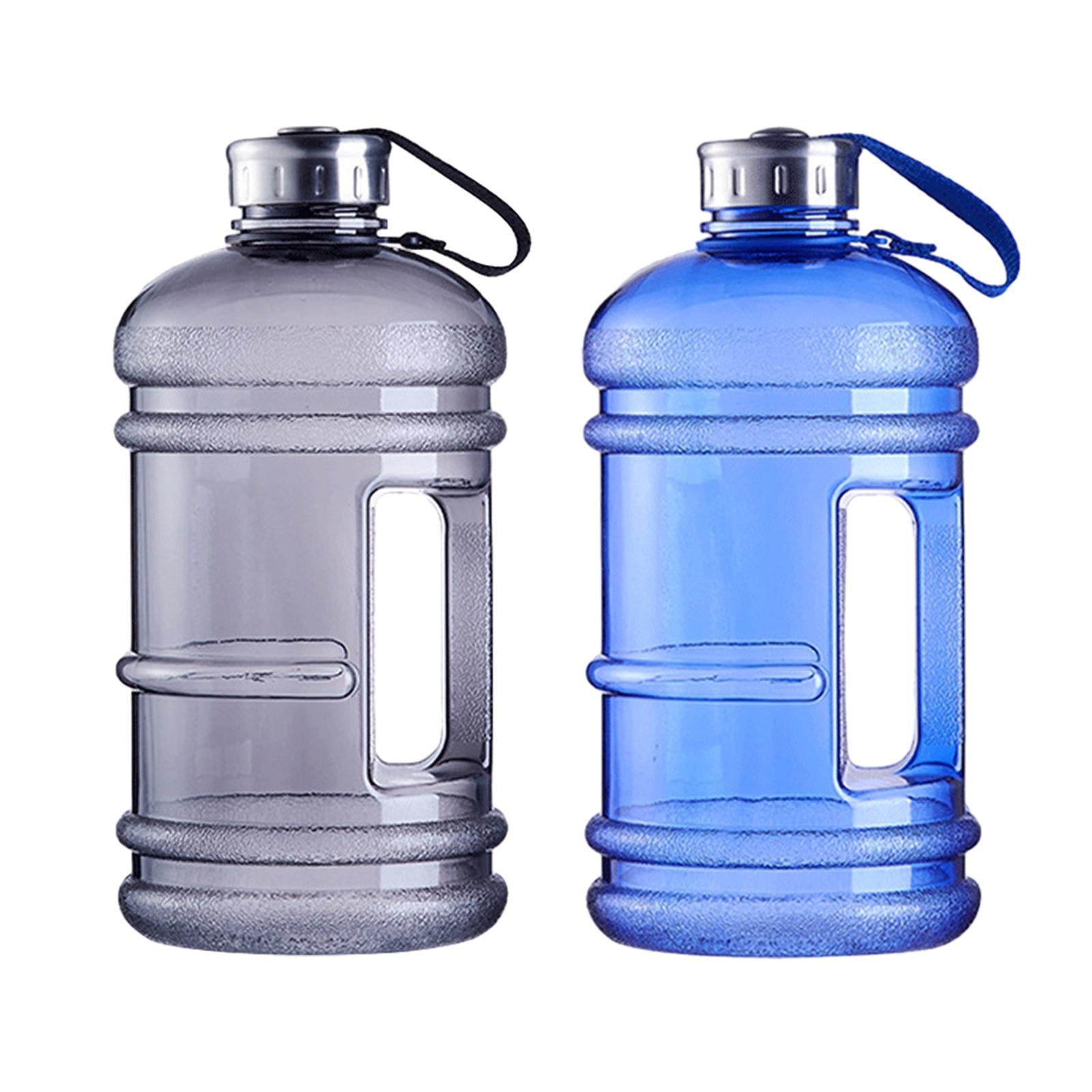Sports Water Bottle 2200ml Large Capacity for Outdoor Sports Gym Backpacking Blue