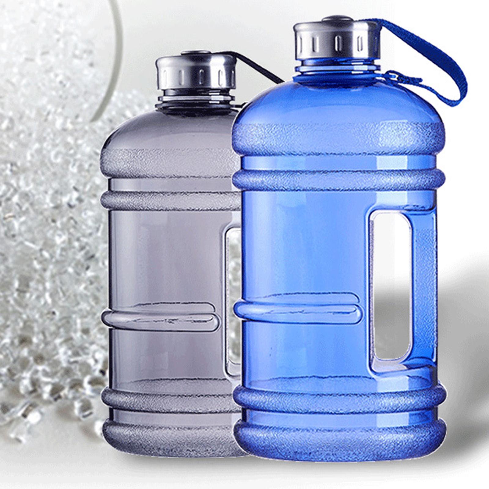 Sports Water Bottle 2200ml Large Capacity for Outdoor Sports Gym Backpacking Blue