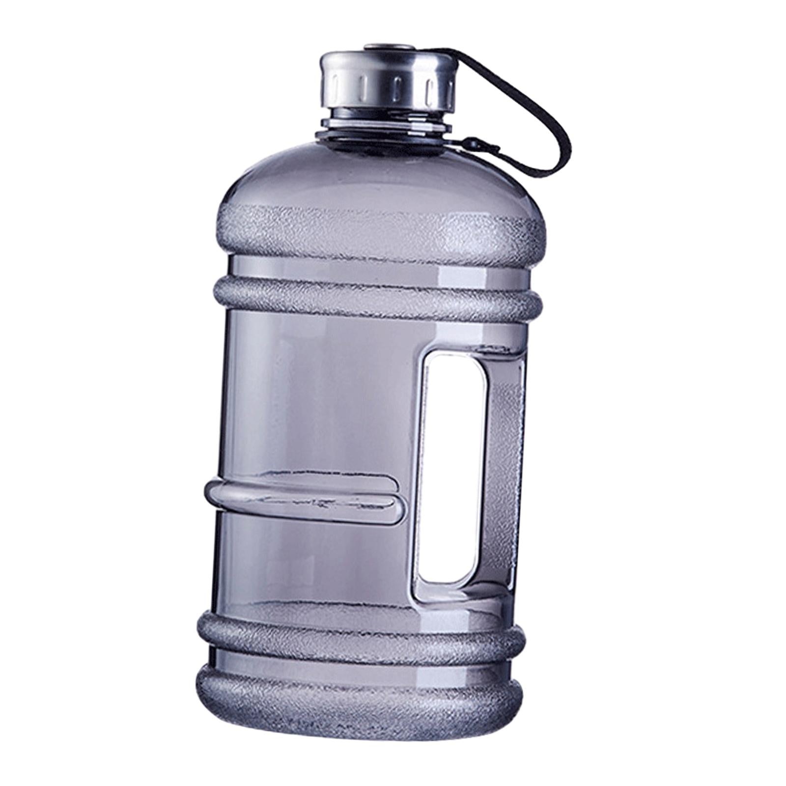 Sports Water Bottle 2200ml Large Capacity for Outdoor Sports Gym Backpacking Black
