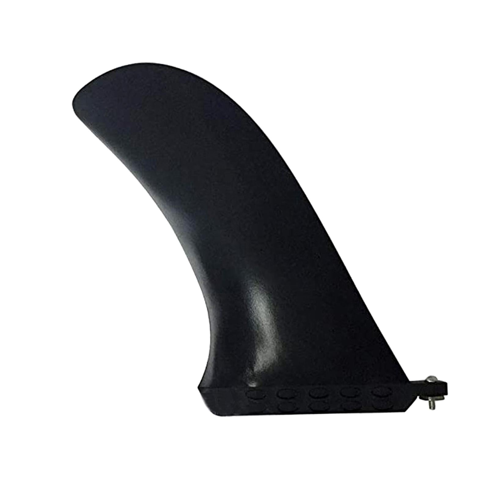 Surfboard Fins Soft Top Single Center Fins Surfing Detachable Surf Fin Black