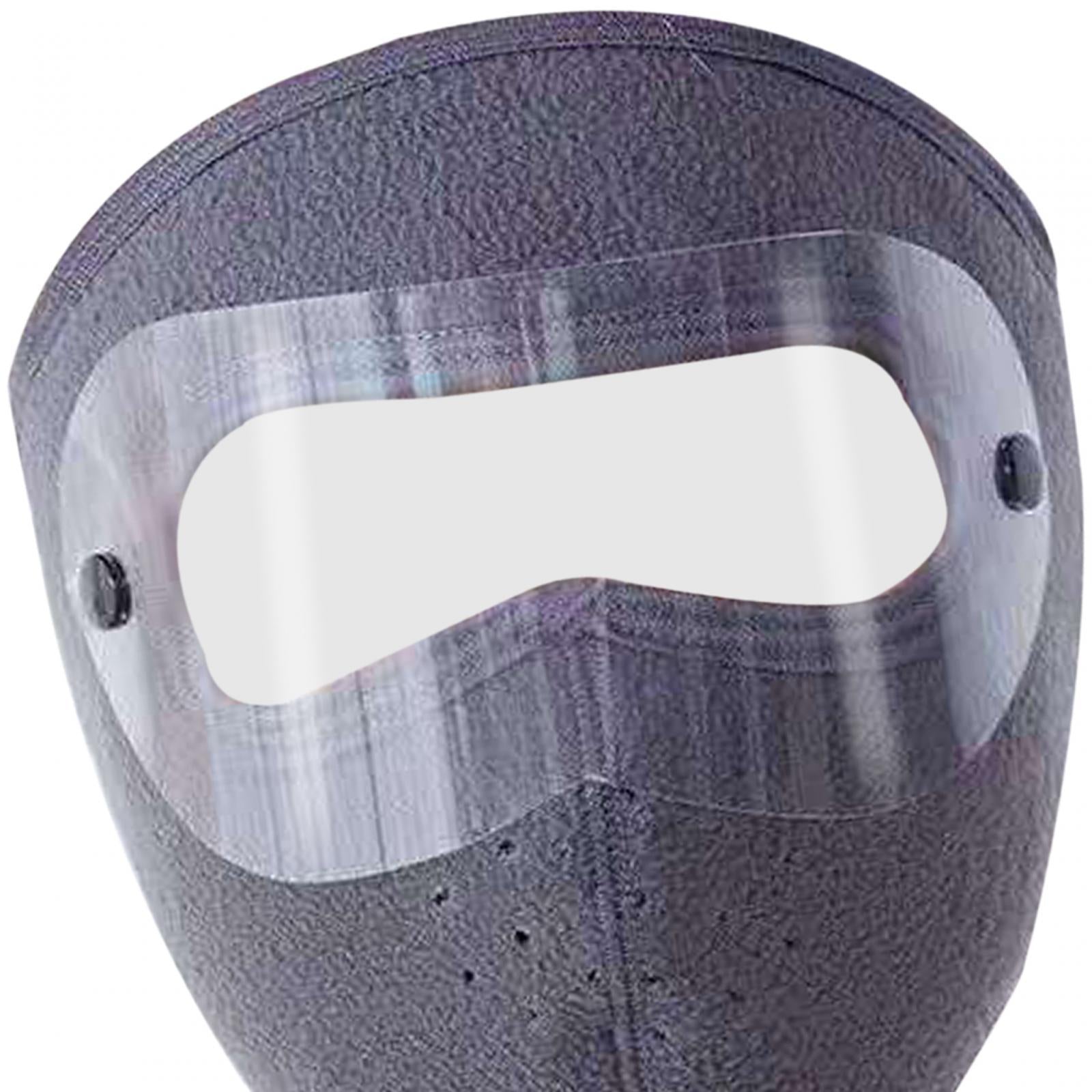 Winter Mask Fleece Breathable Coldproof Face Mask for Skiing Outdoor Cycling Dark Gray