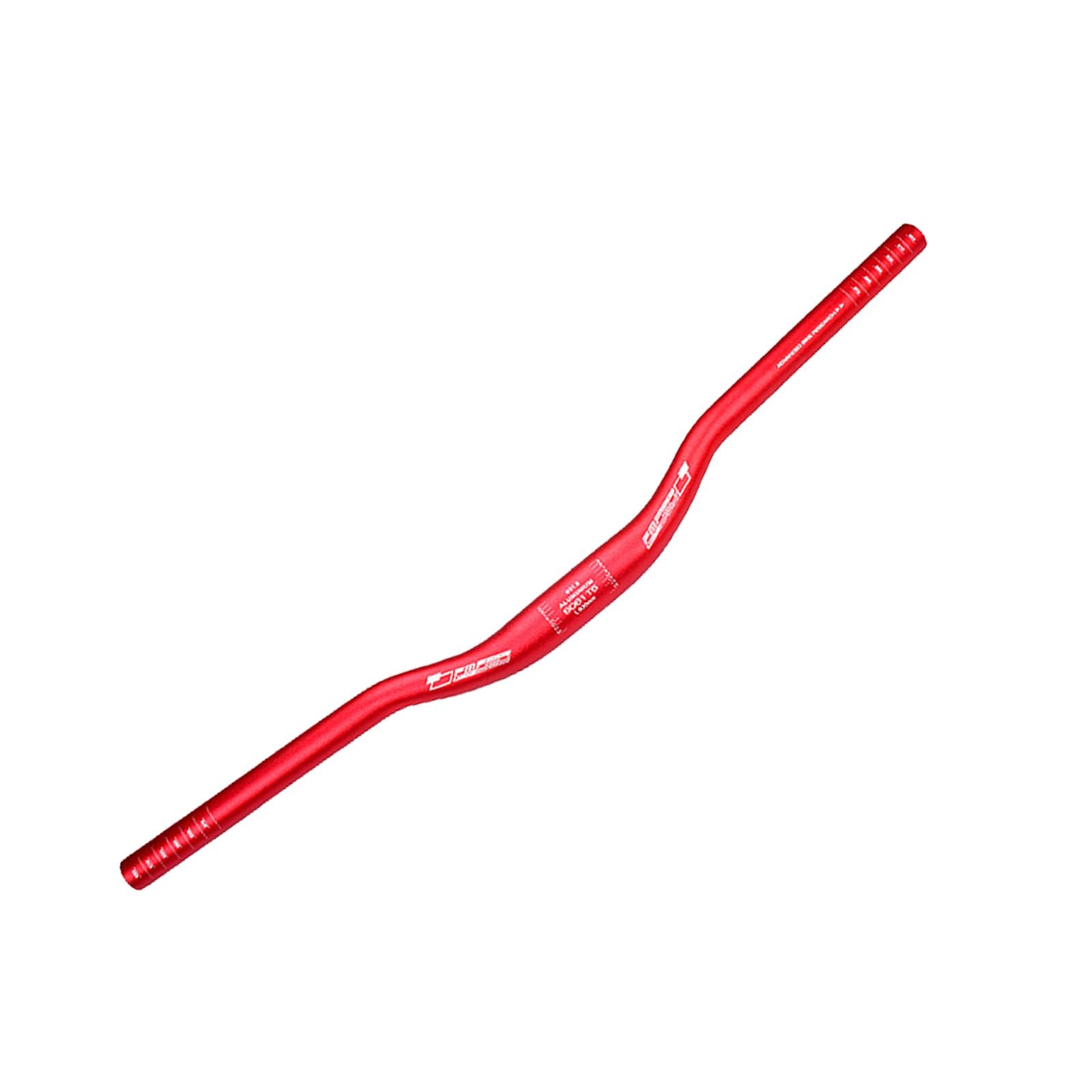 Mountain Bike Handlebar 31.8mm Clamp Bicycle Handlebar for Biking Road Bikes Red