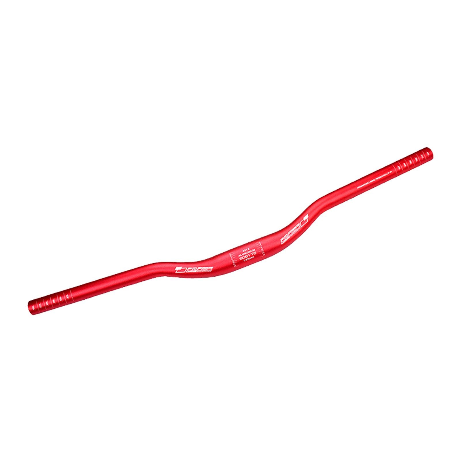 Mountain Bike Handlebar 31.8mm Clamp Bicycle Handlebar for Biking Road Bikes Red