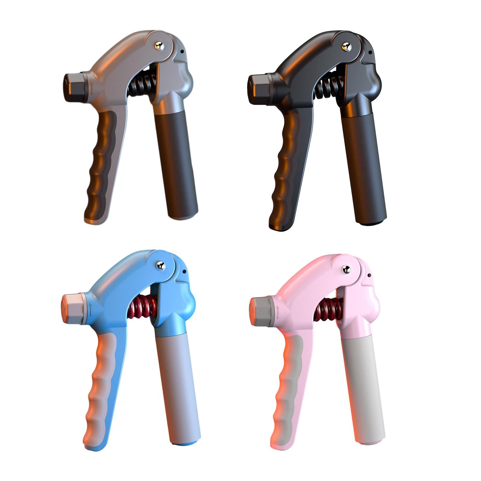 Hand Grip Strengthener Gym Arm Finger Expander Hand Gripper Finger Exerciser Black