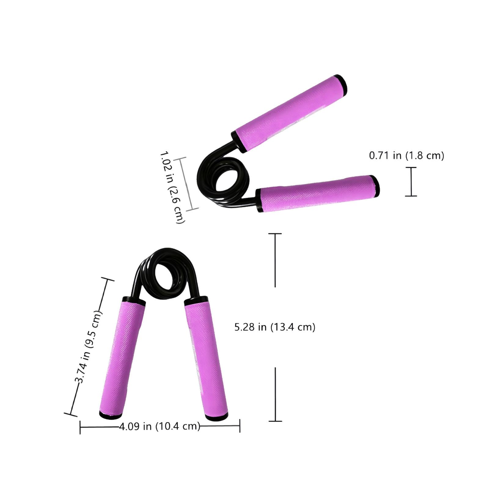 Finger Exerciser Grip Strength Trainer for Seniors Adults Athletes Purple 300LB