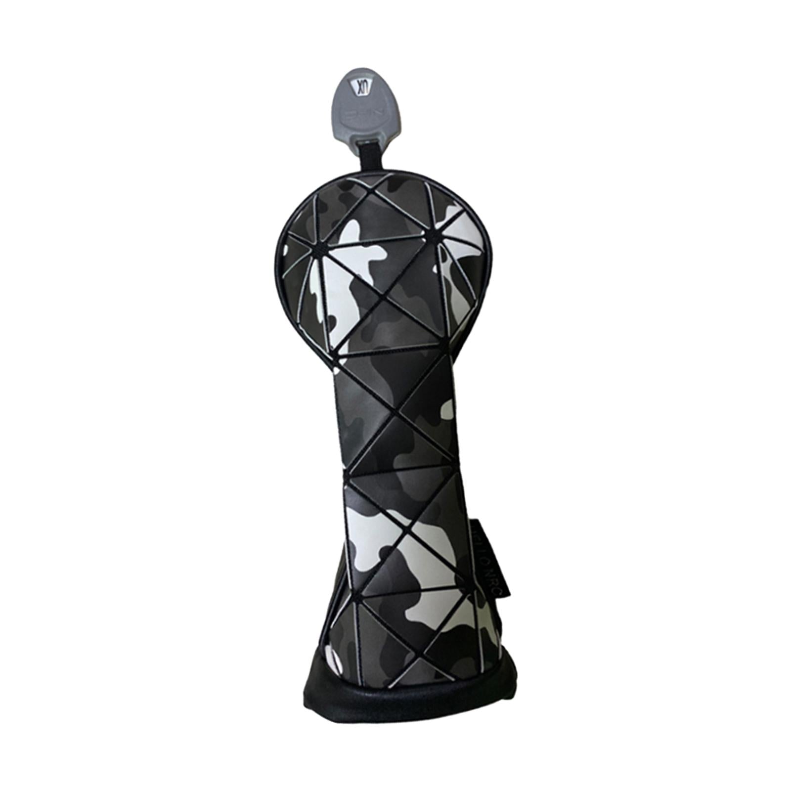 Golf Club Head Covers Wear Resistant Golf Wood Headcover Golf Club Protectors Black UT