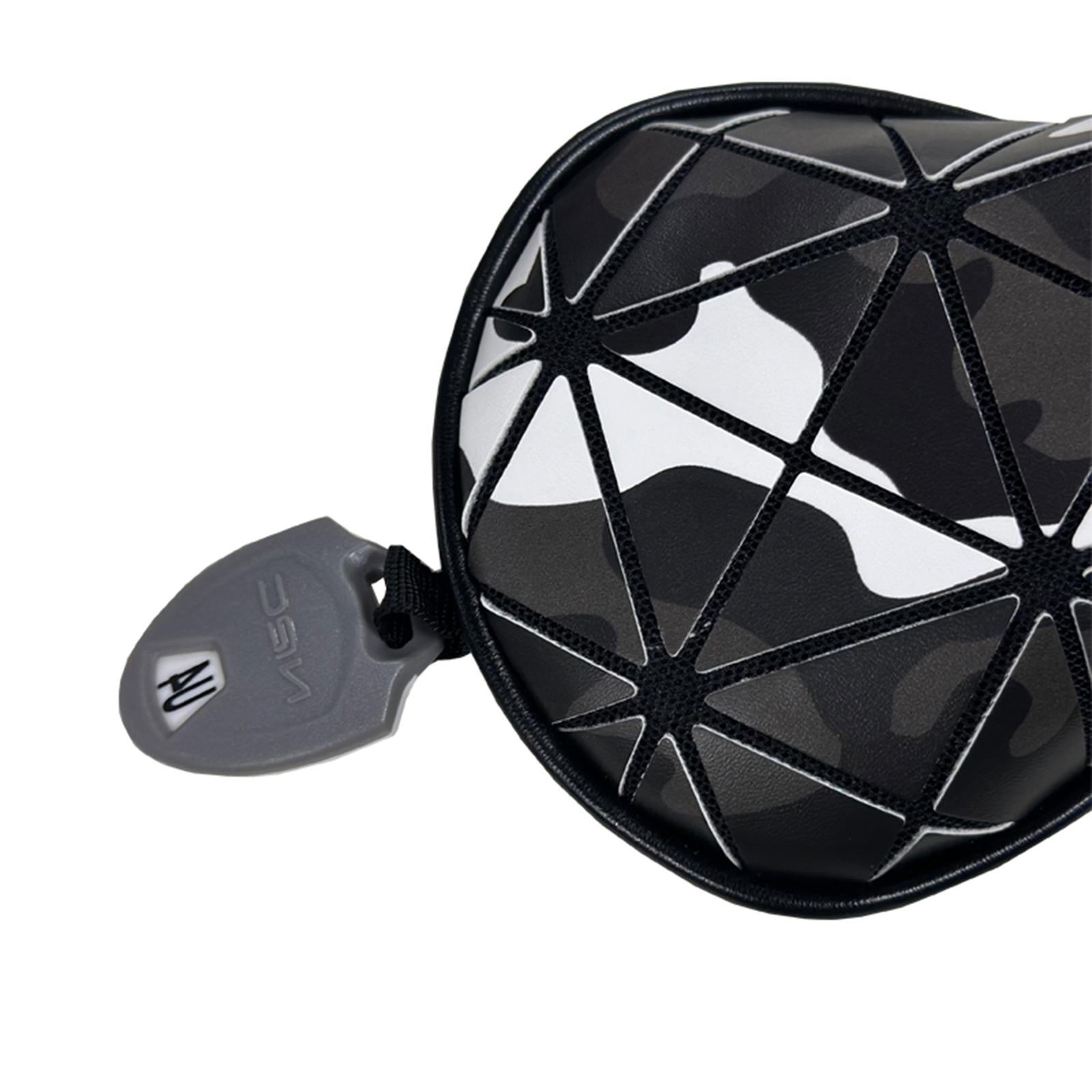Golf Club Head Covers Wear Resistant Golf Wood Headcover Golf Club Protectors Black UT