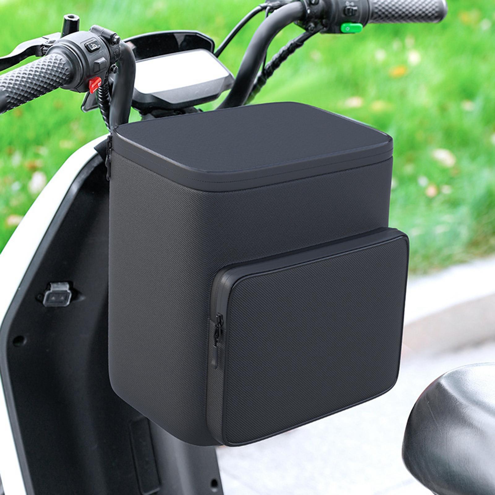 Bicycle Bag Organizer Oxford Cloth Motorcycle Accessories Bike Handlebar Bag black Waterproof