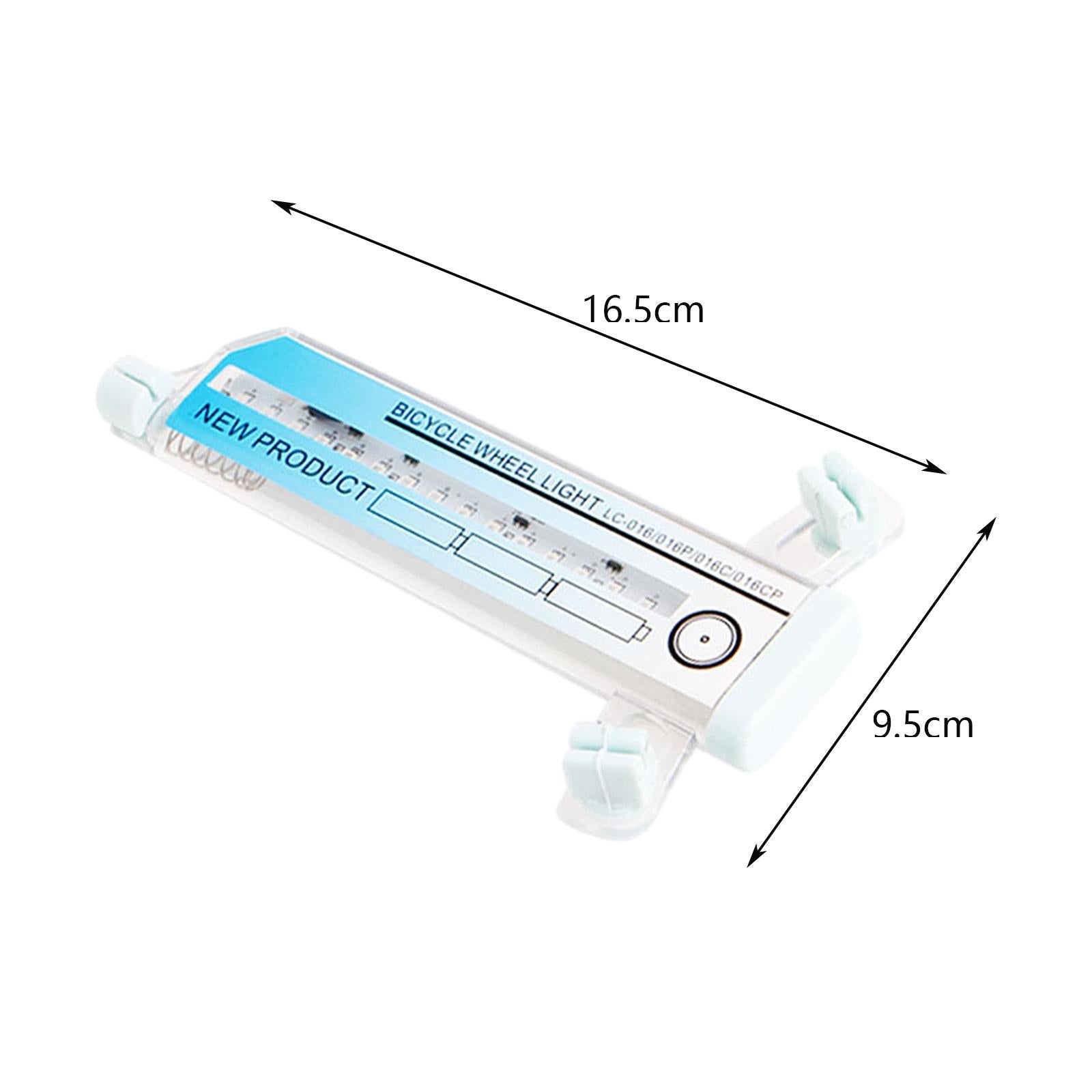 Bike Wheel Lights Multicolour Color Changing Easy Install Safety Spoke Light