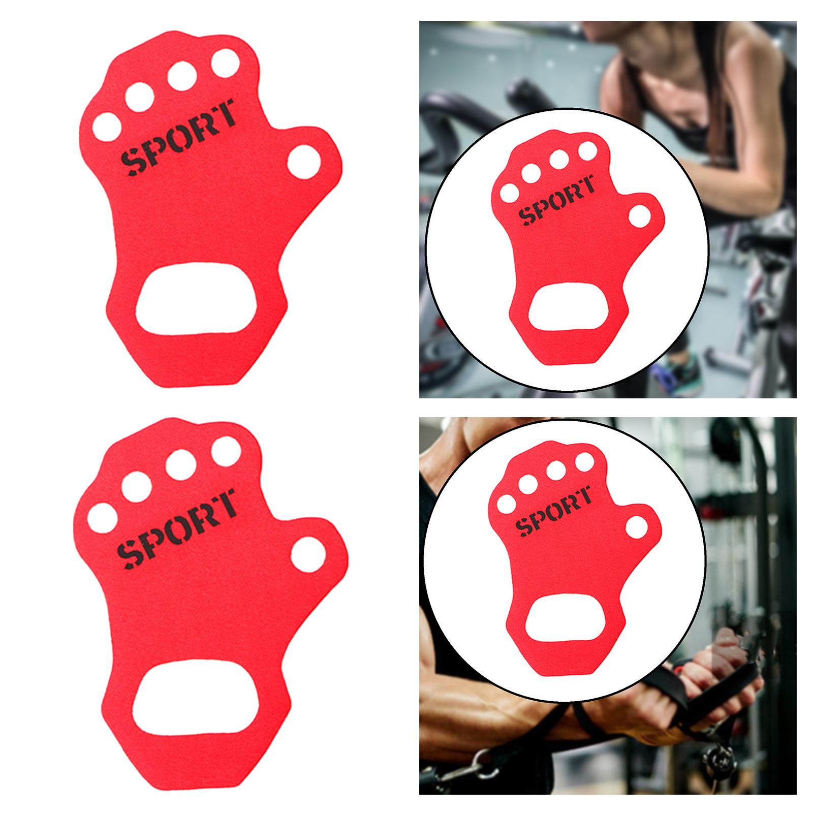2xGym Workout Gloves Non Slip Durable for Cross Training Calisthenics Climbing 12cmx16cm