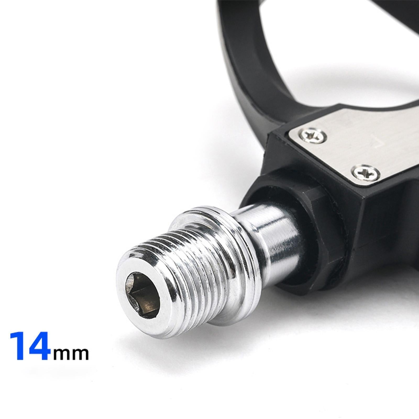 Road Bike Clipless Pedals Biking Riding Durable Replacement Road Bike Pedals