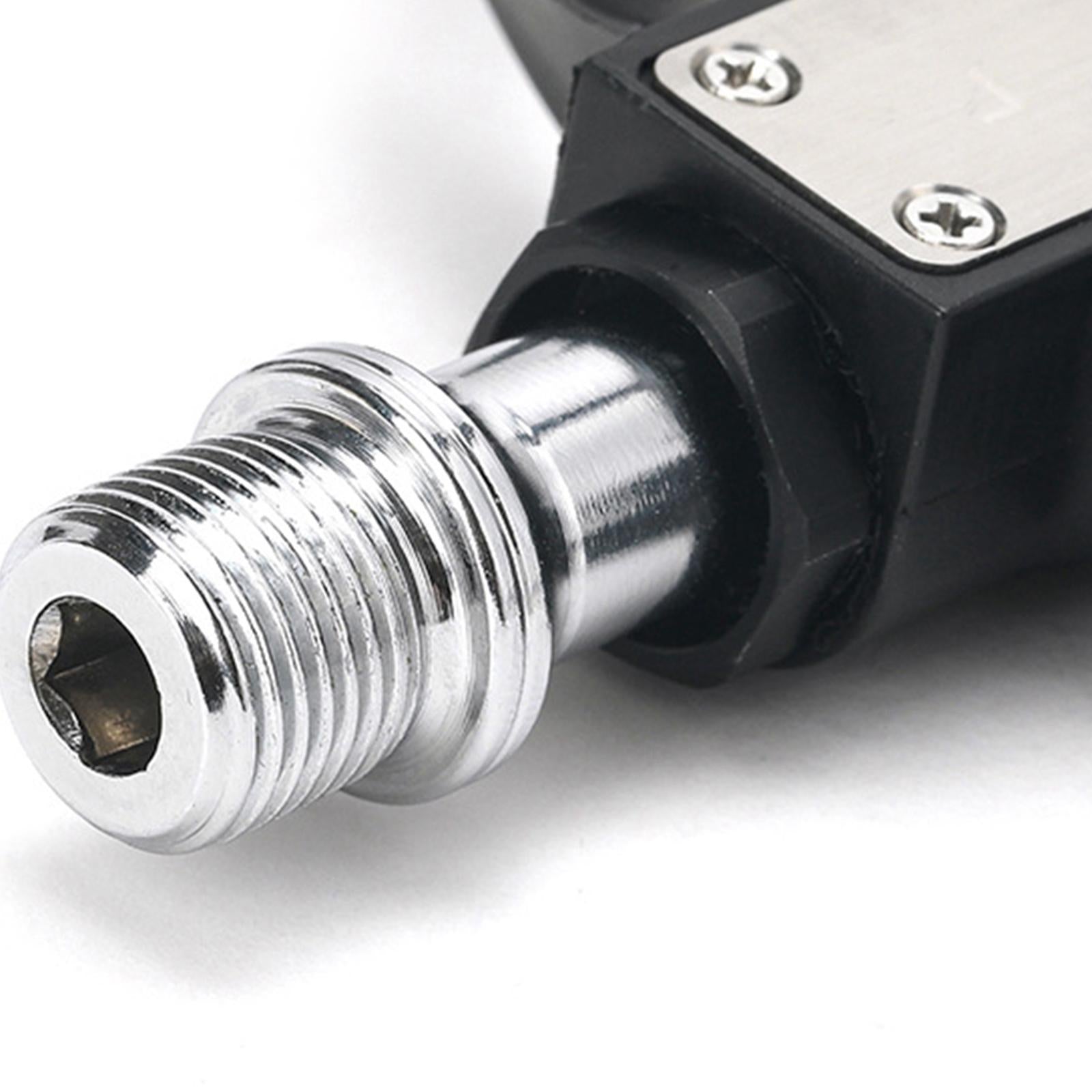 Road Bike Clipless Pedals Biking Riding Durable Replacement Road Bike Pedals