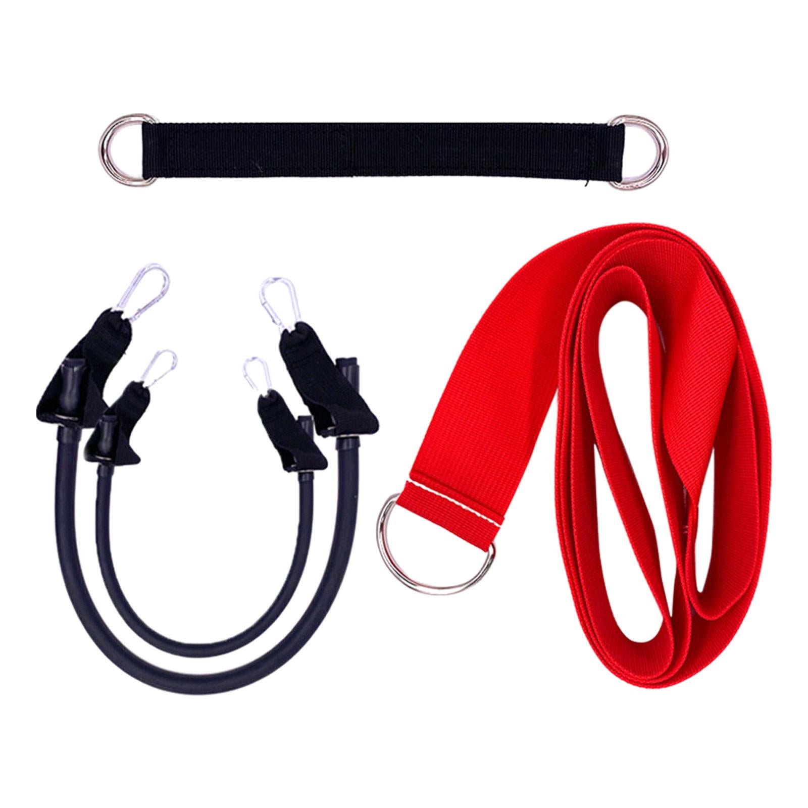Golf Swing Training Rope Posture Correction Belt Training Tool for Women Men Red