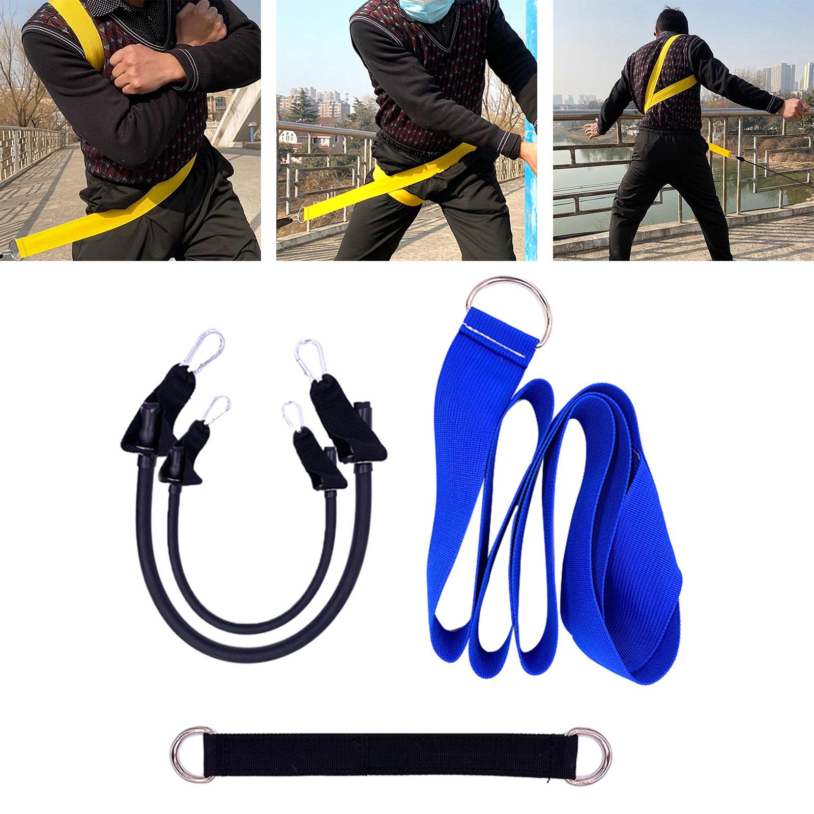 Golf Swing Training Rope Posture Correction Belt Training Tool for Women Men Blue