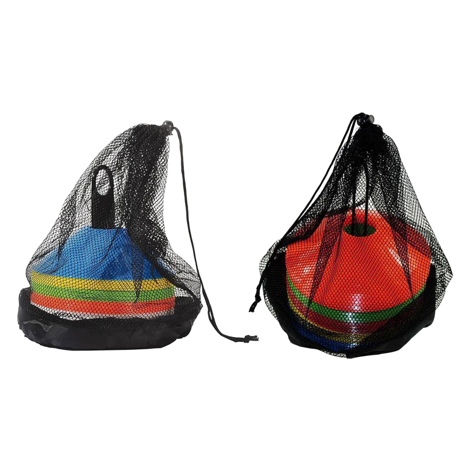 50x Training Cones Speed Agility Training for Sports Exercise Indoor Outdoor PP Shelf