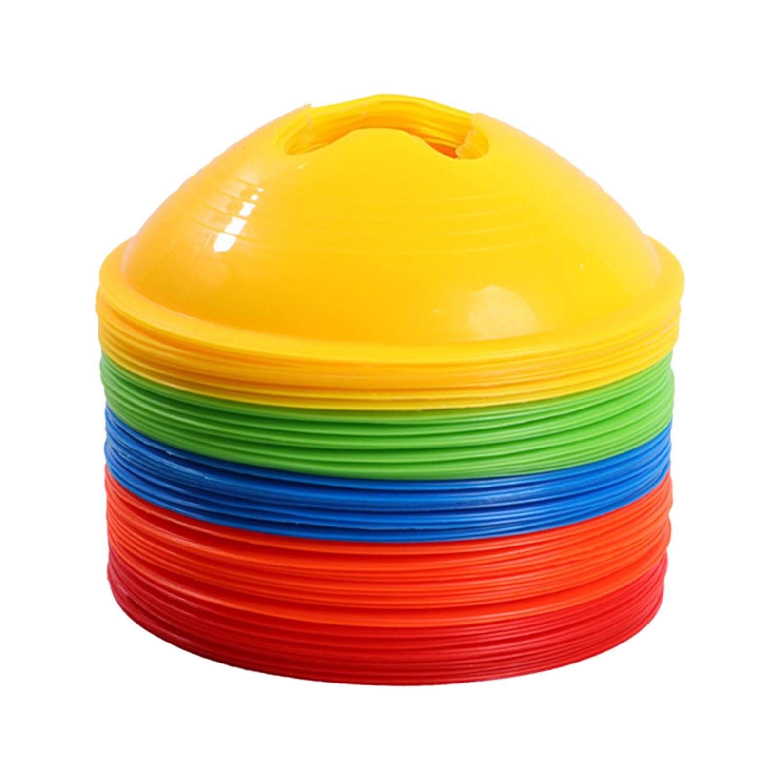 50x Training Cones Speed Agility Training for Sports Exercise Indoor Outdoor 1 Shelf