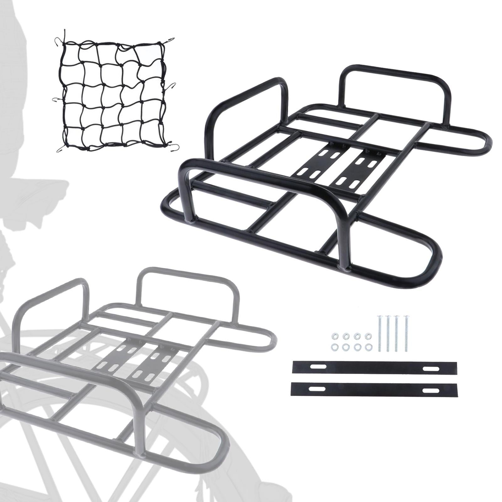 Bike Rear Basket Iron Luggage Rack Panniers for Mountain Road Bikes Supplies