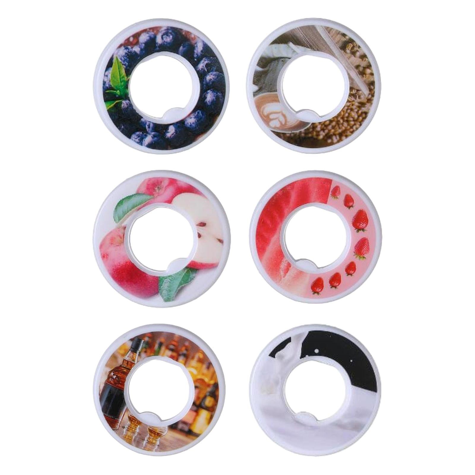 Water Bottle Flavour Pod Fruit Scented Rings for Fitness Bottle Travel Blueberry Flavor