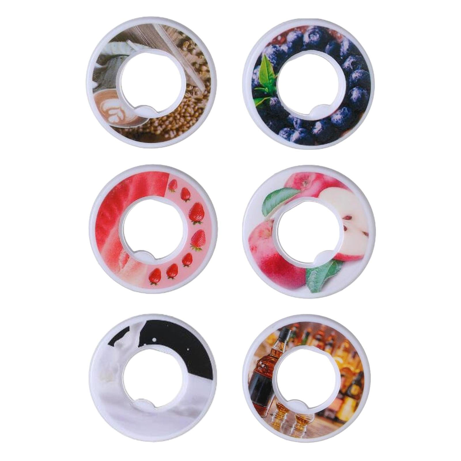 Water Bottle Flavour Pod Fruit Scented Rings for Fitness Bottle Travel Blueberry Flavor