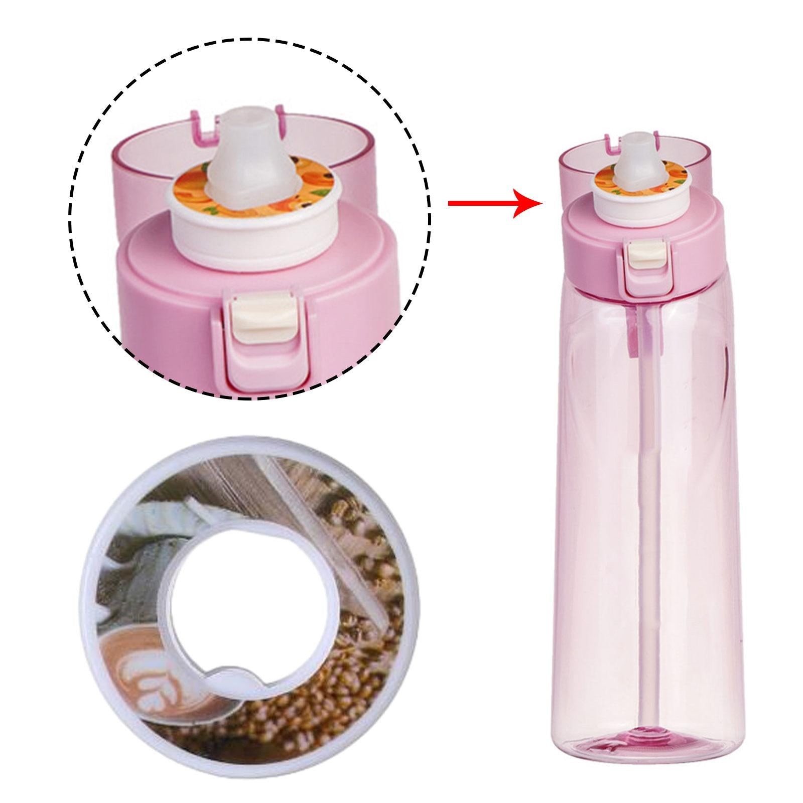Water Bottle Flavour Pod Fruit Scented Rings for Fitness Bottle Travel Coffee Flavor