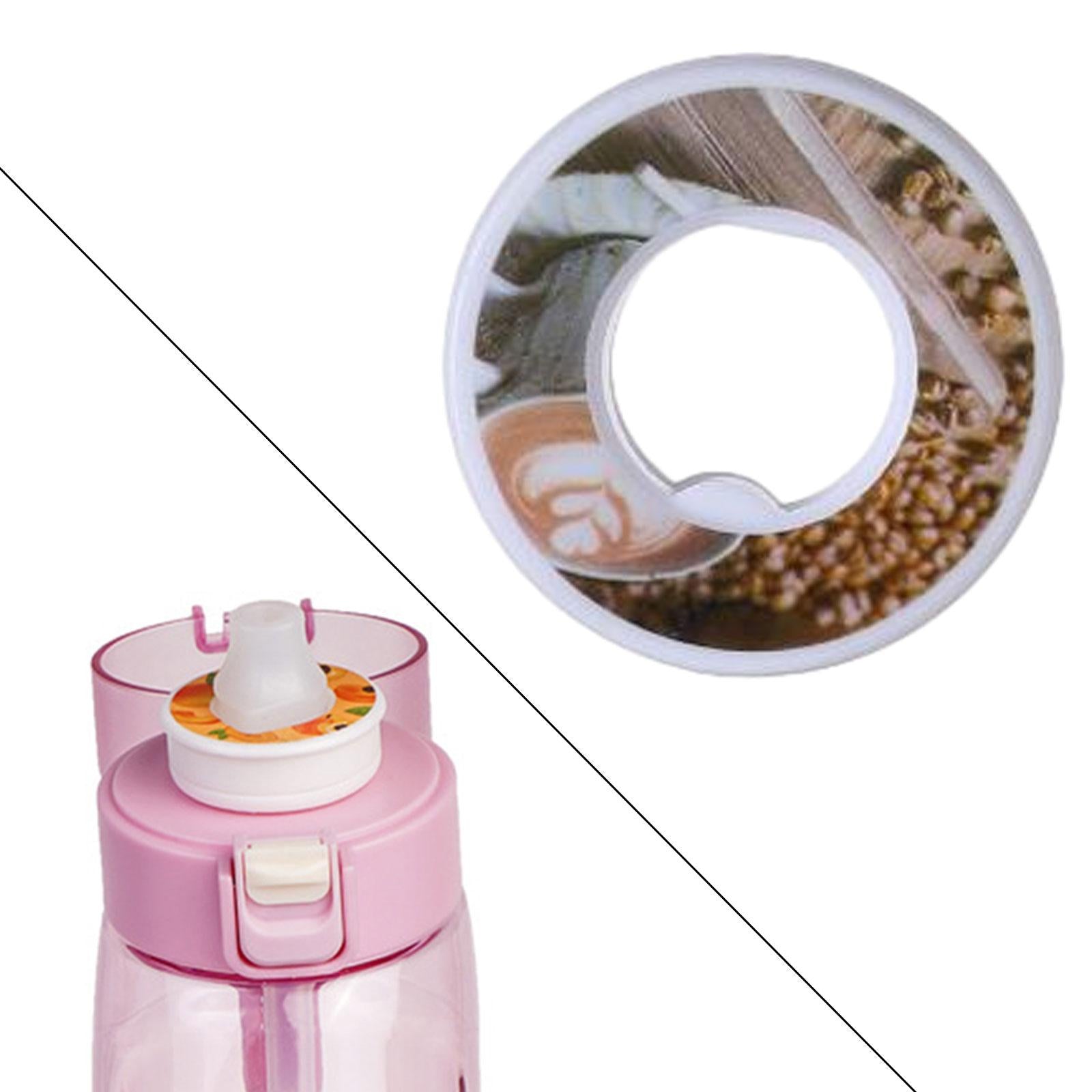 Water Bottle Flavour Pod Fruit Scented Rings for Fitness Bottle Travel Coffee Flavor