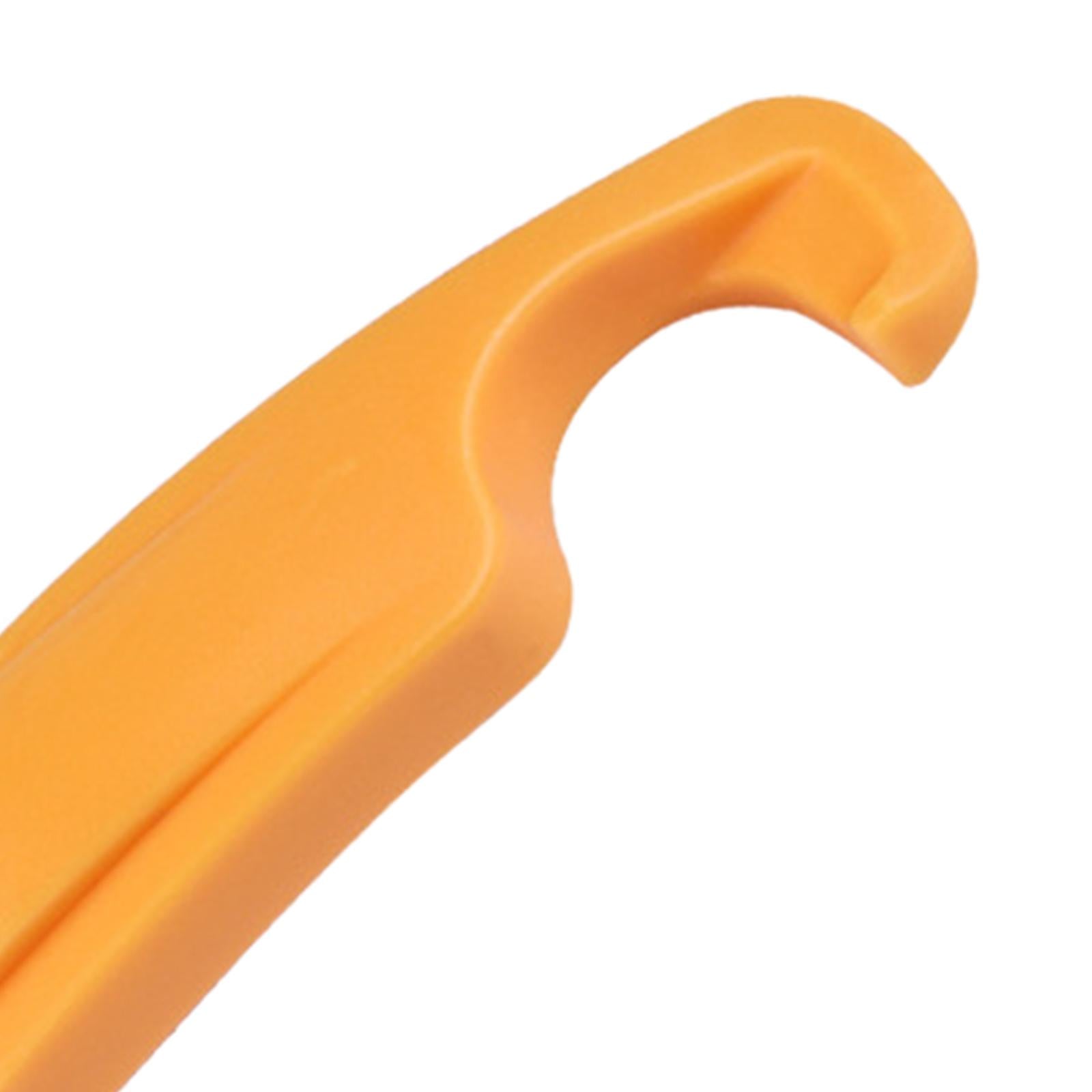 3Pcs Bike Tire Levers Set Premium Pry Bar Durable Bicycle Tire Removal Tools Yellow