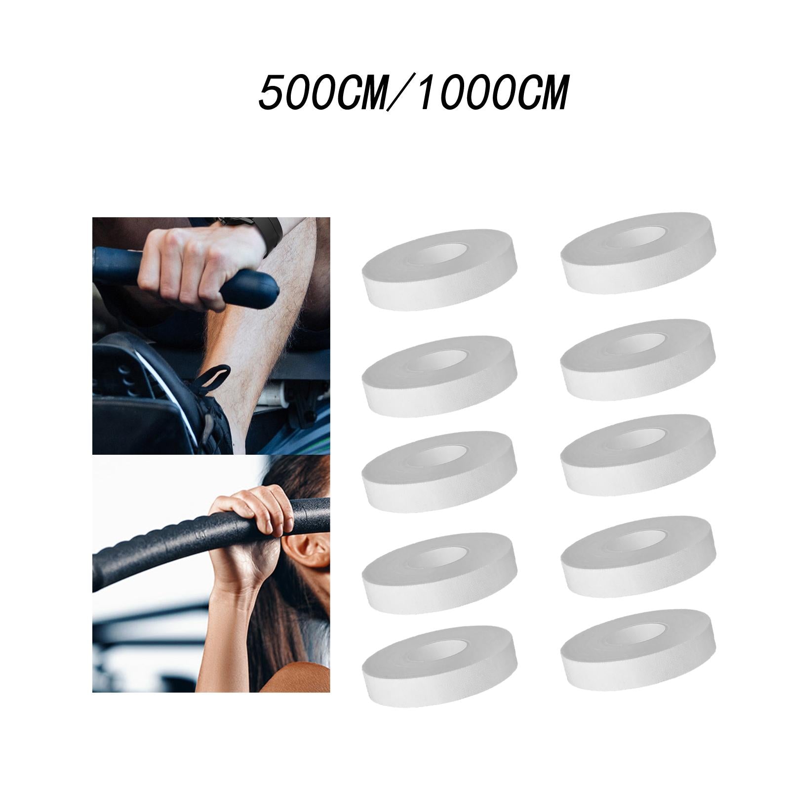 10 Pieces Athletic Finger Tapes Gym Elastic Wristband for Elbow Toe Classmates 1.25cmx5m