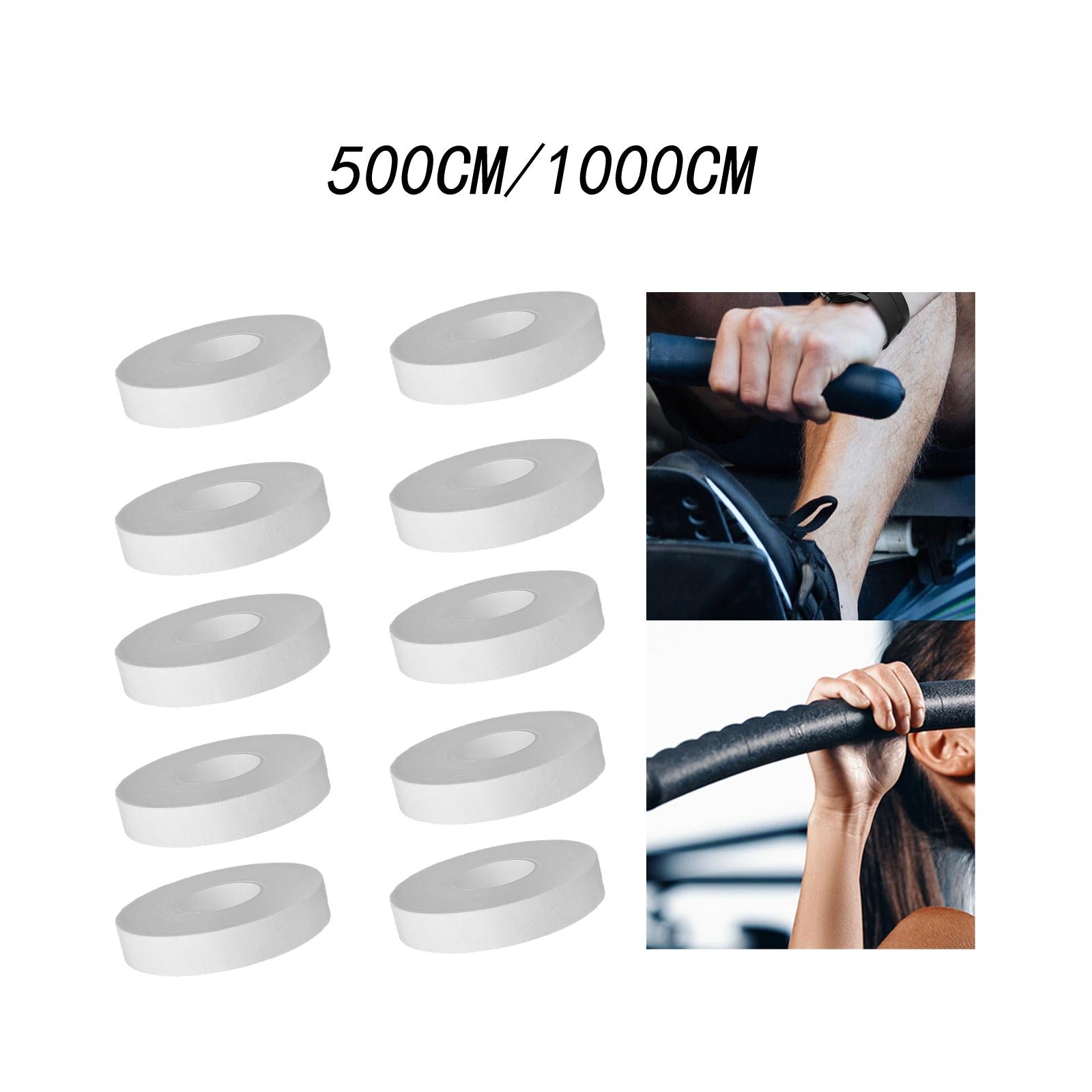 10 Pieces Athletic Finger Tapes Gym Elastic Wristband for Elbow Toe Classmates 1.25cmx5m
