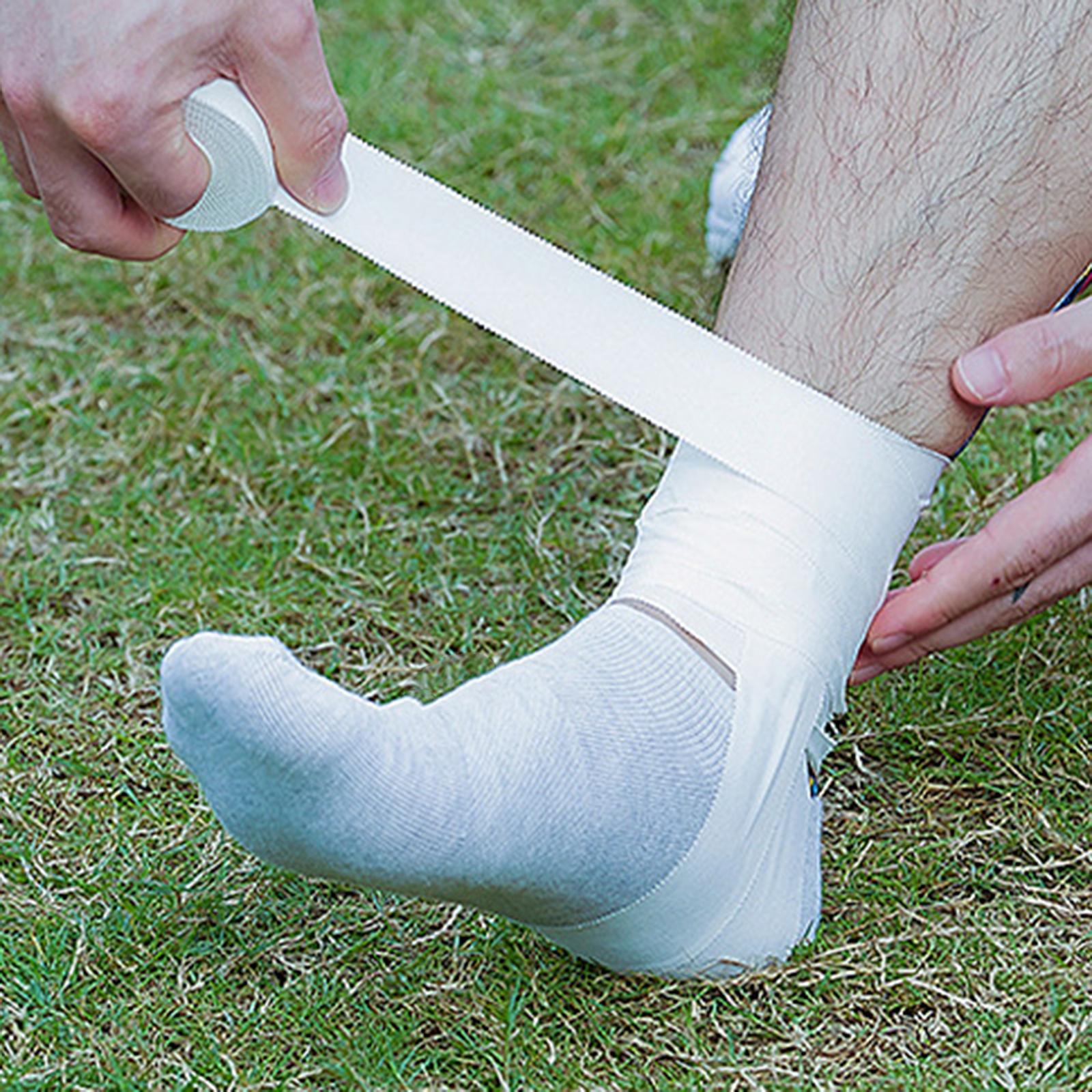 Sports Wrap Tape Breathable Easy Tear 10M Athletic Tape for Knee Body Wrists 3.8cmx10m