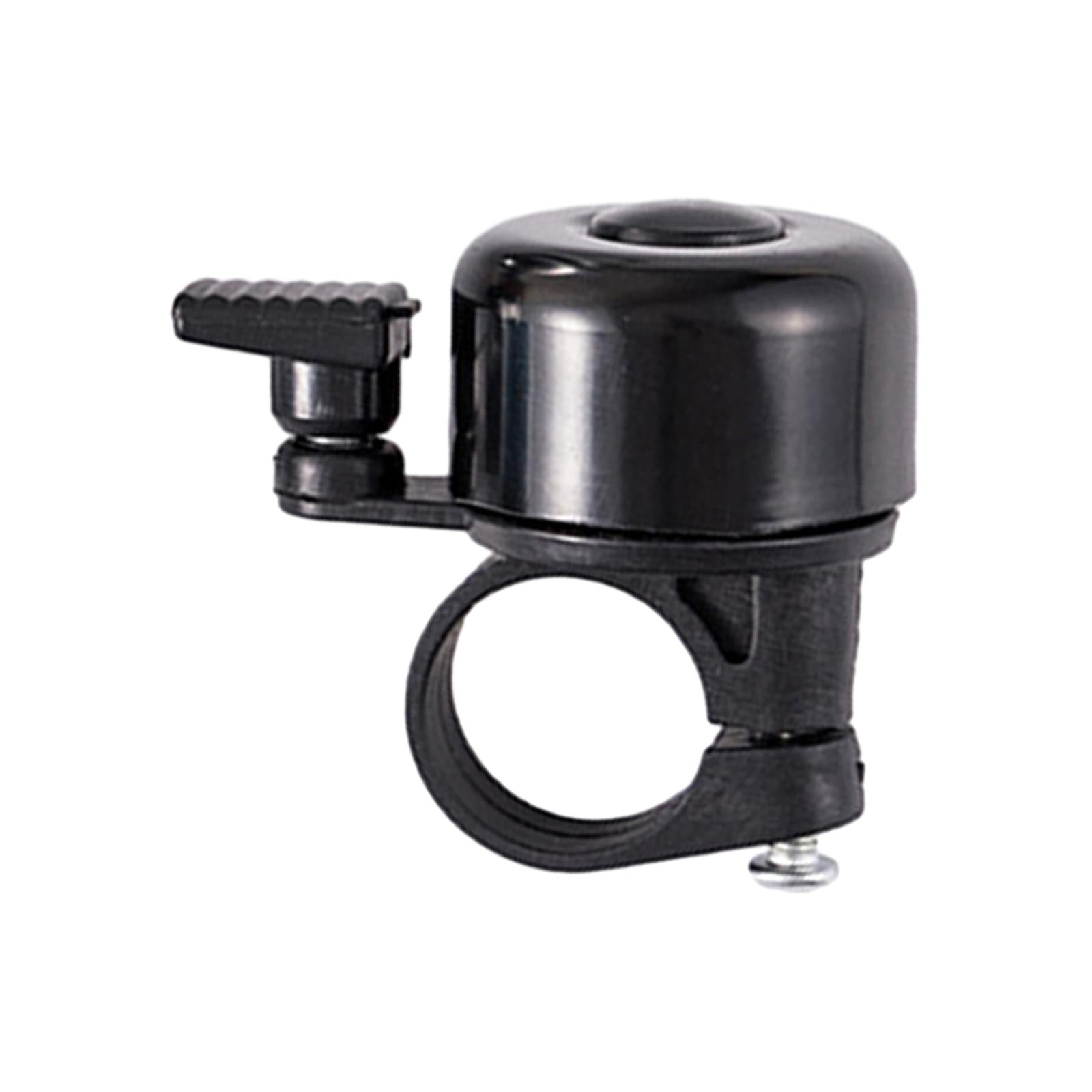 2xBike Bell Easy to Install Bicycle Bell Riding Outdoor Mountain Road Bike Black