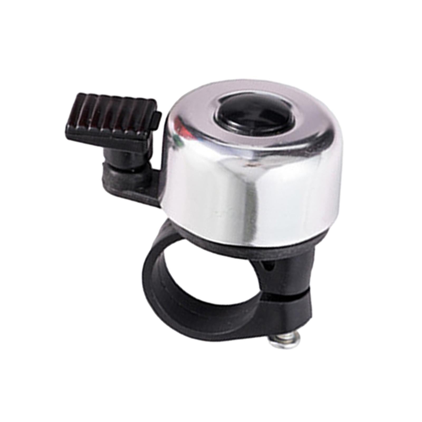 3xBike Bell Easy to Install Bicycle Bell Riding Outdoor Mountain Road Bike Silver