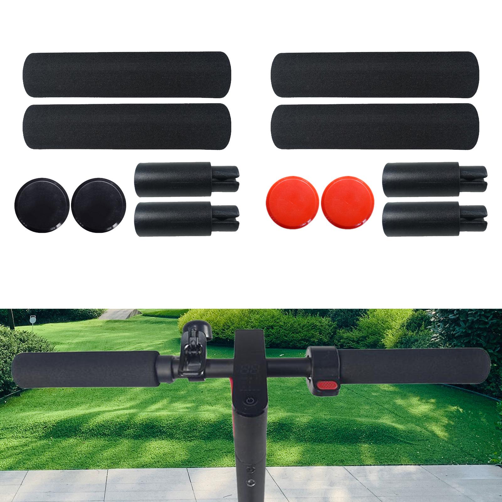 2Pcs Handlebar Extender Sponge Handlebar Cover for M365 Electric Accessories Black
