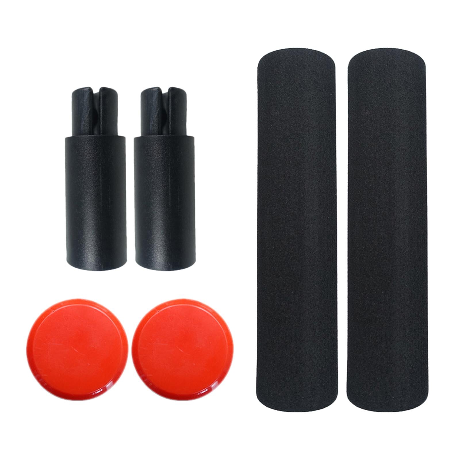 2Pcs Handlebar Extender Sponge Handlebar Cover for M365 Electric Accessories Red
