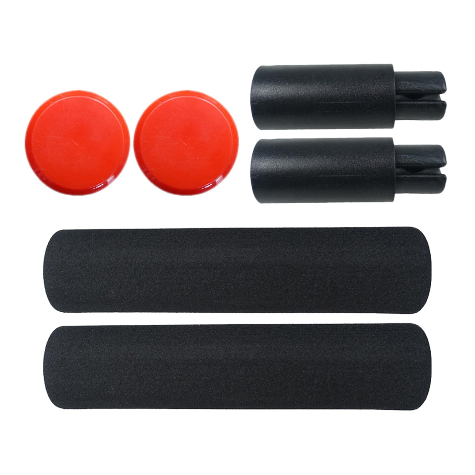 2Pcs Handlebar Extender Sponge Handlebar Cover for M365 Electric Accessories Red