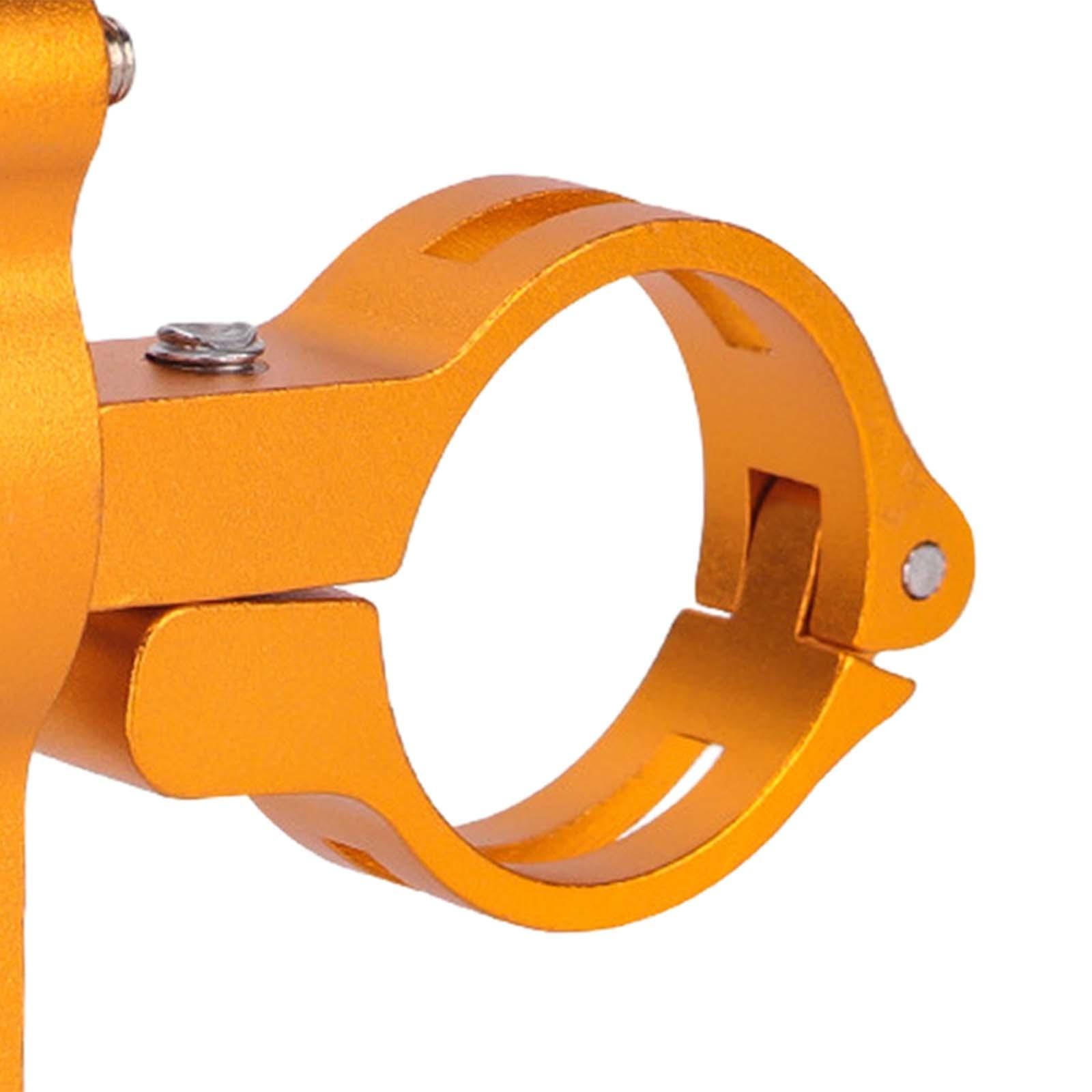 Bicycle Bottle Holder Bracket Clamp Bike Bottle Cage Mount for Road Bicycles Gold No Inner Black