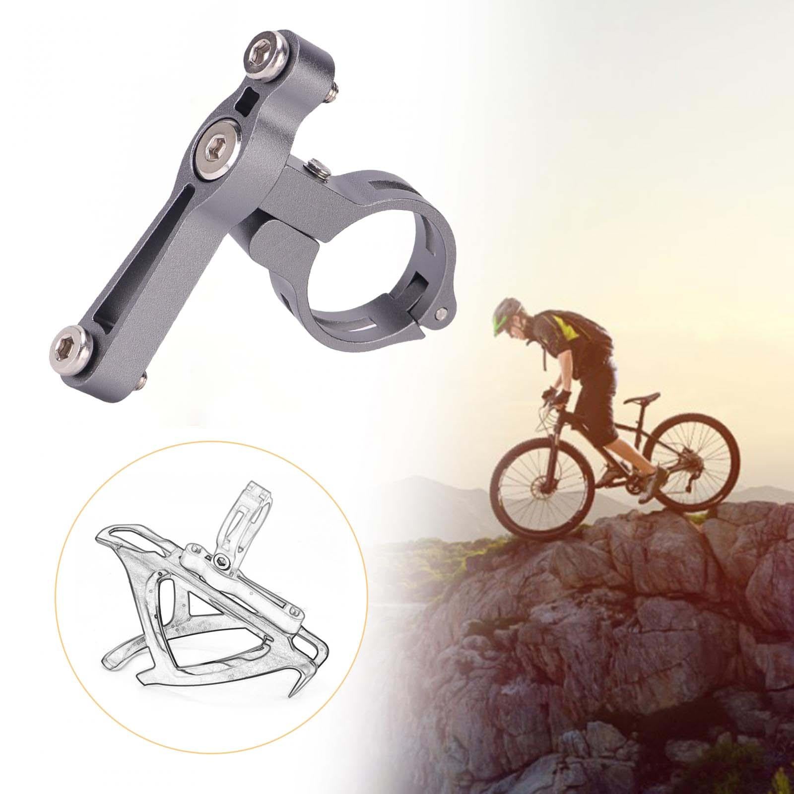 Bicycle Bottle Holder Bracket Clamp Bike Bottle Cage Mount for Road Bicycles Gray No Inner Black