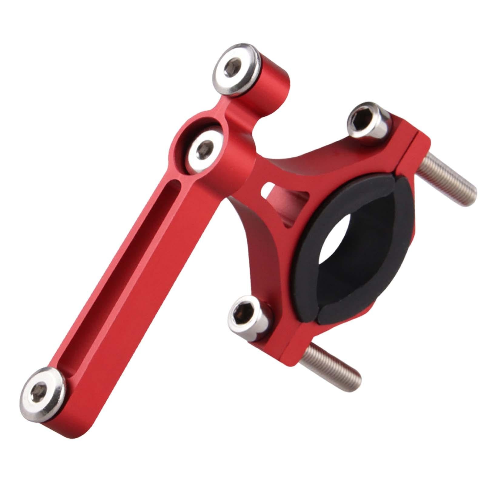 Bicycle Bottle Holder Bracket Clamp Bike Bottle Cage Mount for Road Bicycles Red Inner Black
