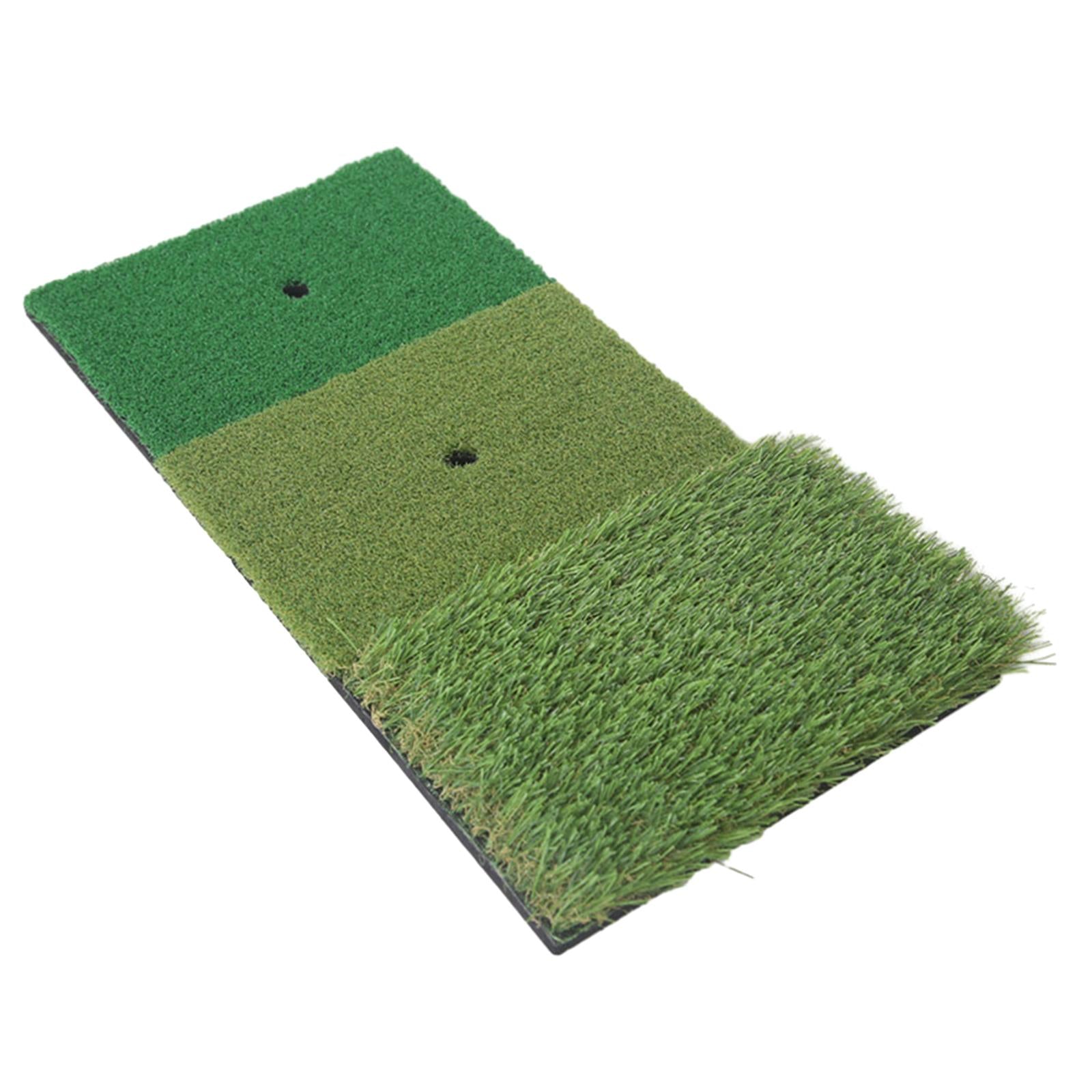 Golf Hitting Pad Collapsible 3in1 Practice Mat for Sports Indoor Home Office Style B