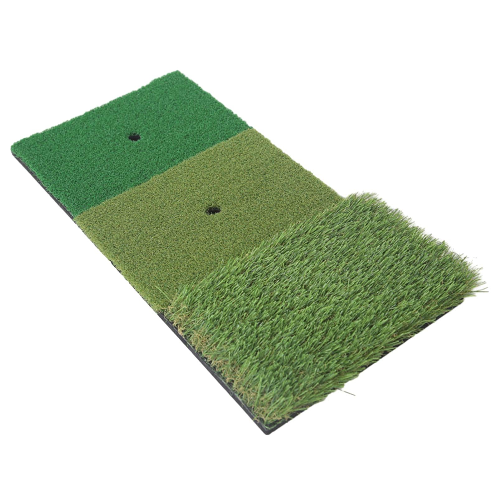 Golf Hitting Pad Collapsible 3in1 Practice Mat for Sports Indoor Home Office Style B