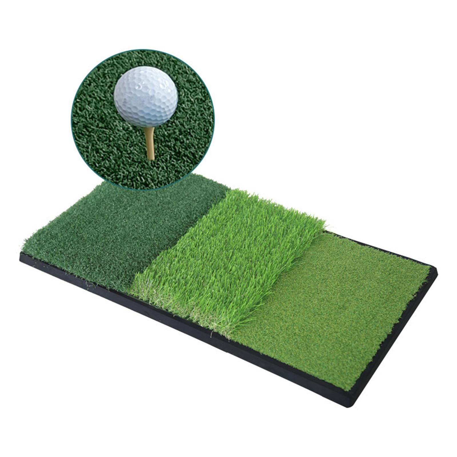 Golf Hitting Pad Collapsible 3in1 Practice Mat for Sports Indoor Home Office Style B