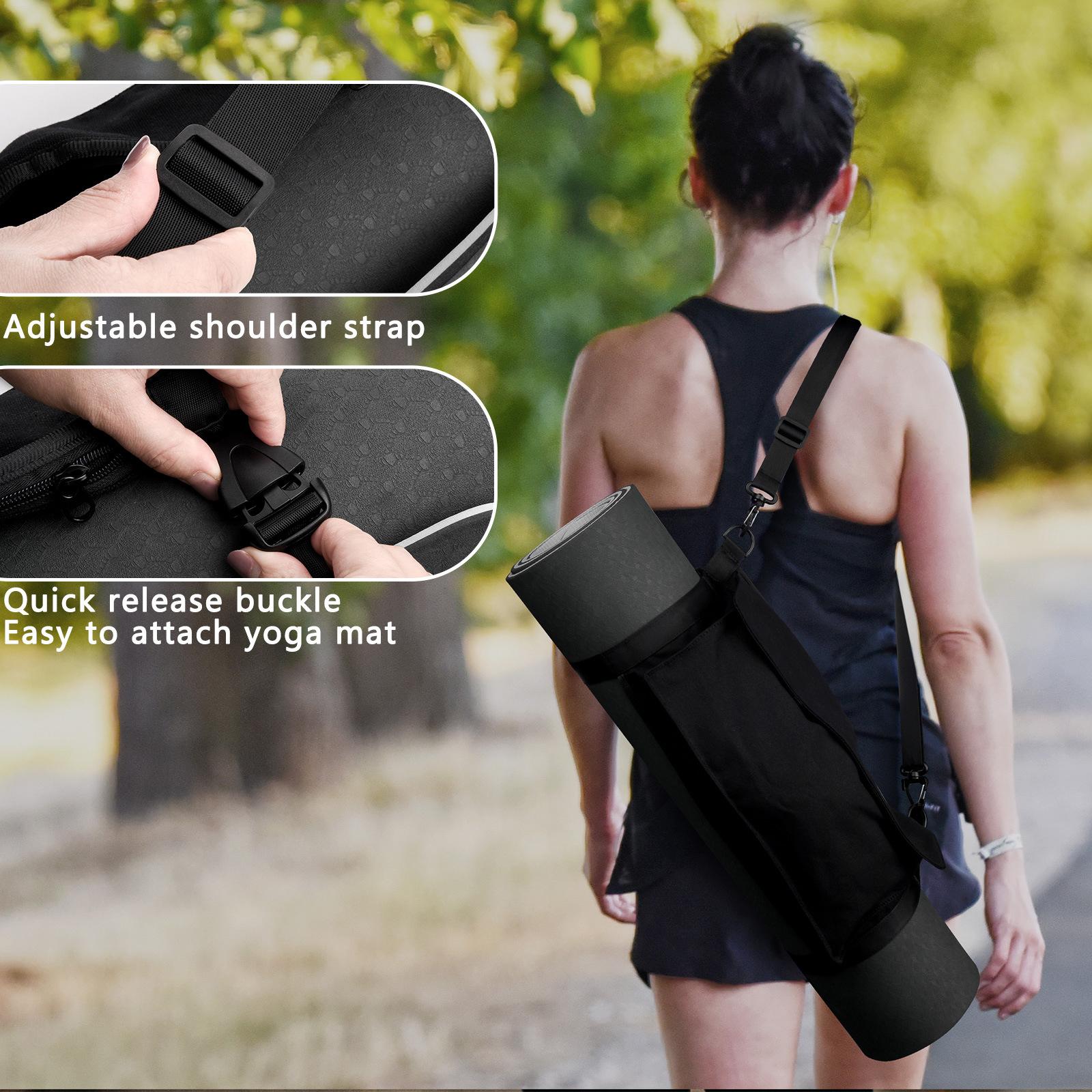 Yoga Mat Storage Bag Washable Foldable Portable for Outside Swimming Bag
