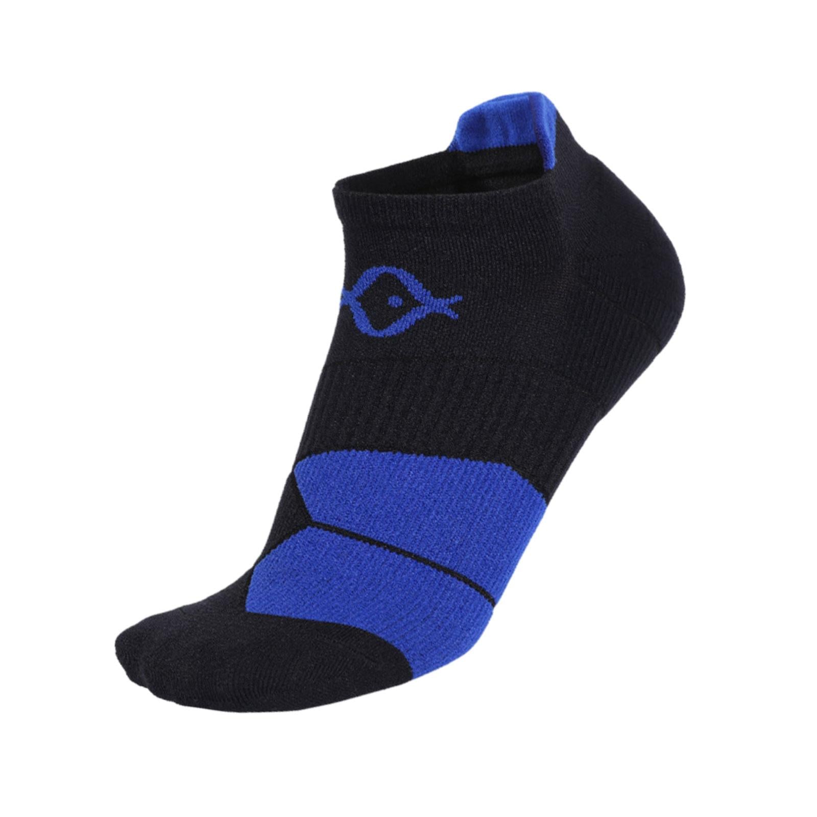 1 Pair Women Short Socks Casual Ankle Running Socks for Hiking Sports Adults Black Blue