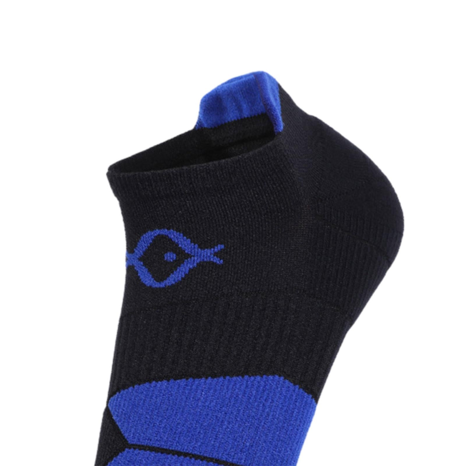 1 Pair Women Short Socks Casual Ankle Running Socks for Hiking Sports Adults Black Blue