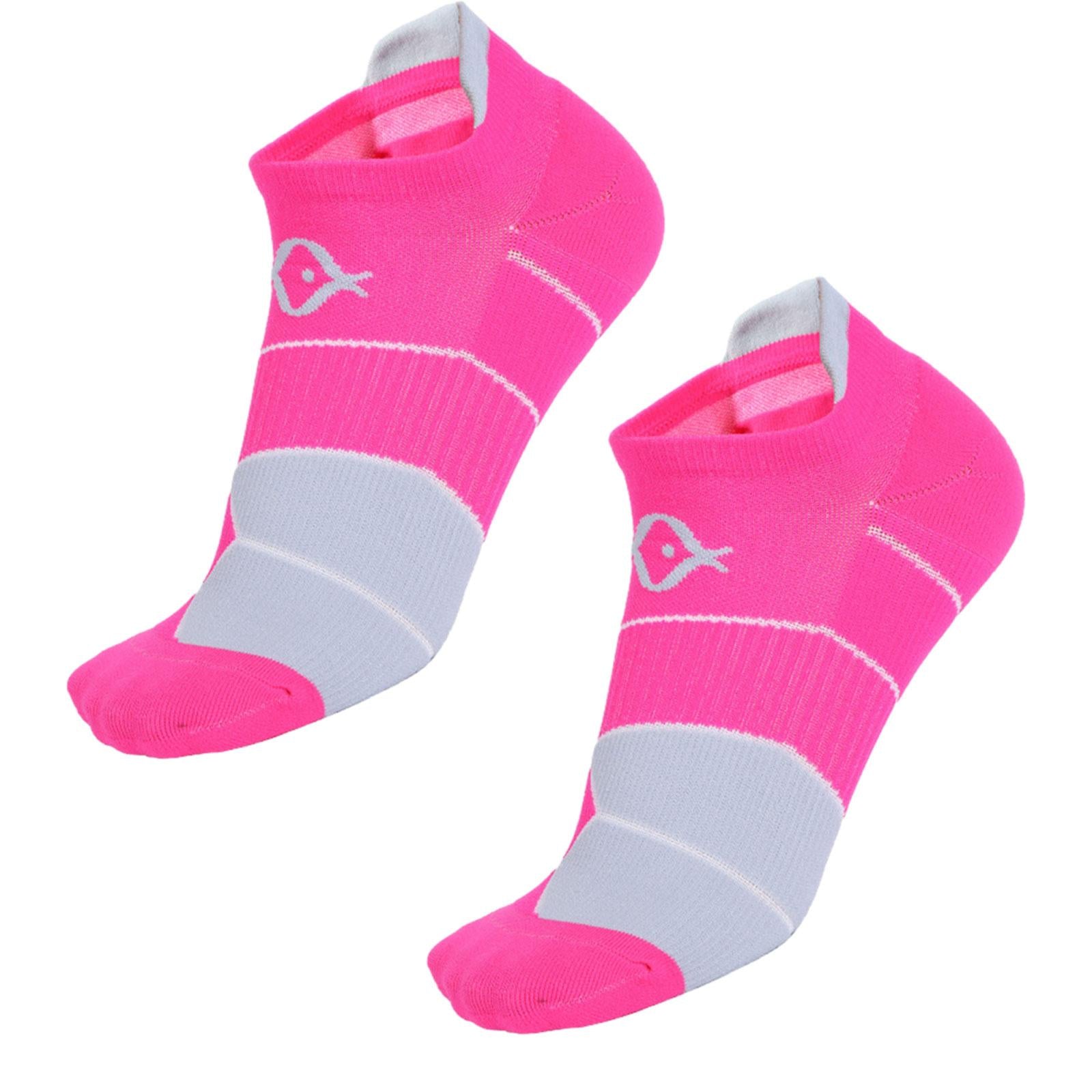 1 Pair Men Short Socks Running Socks for Daily Wear Sports Cold Weather Pink